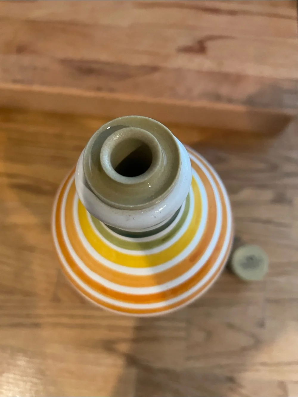 Frantoio Muraglia Striped Olive Oil Bottle